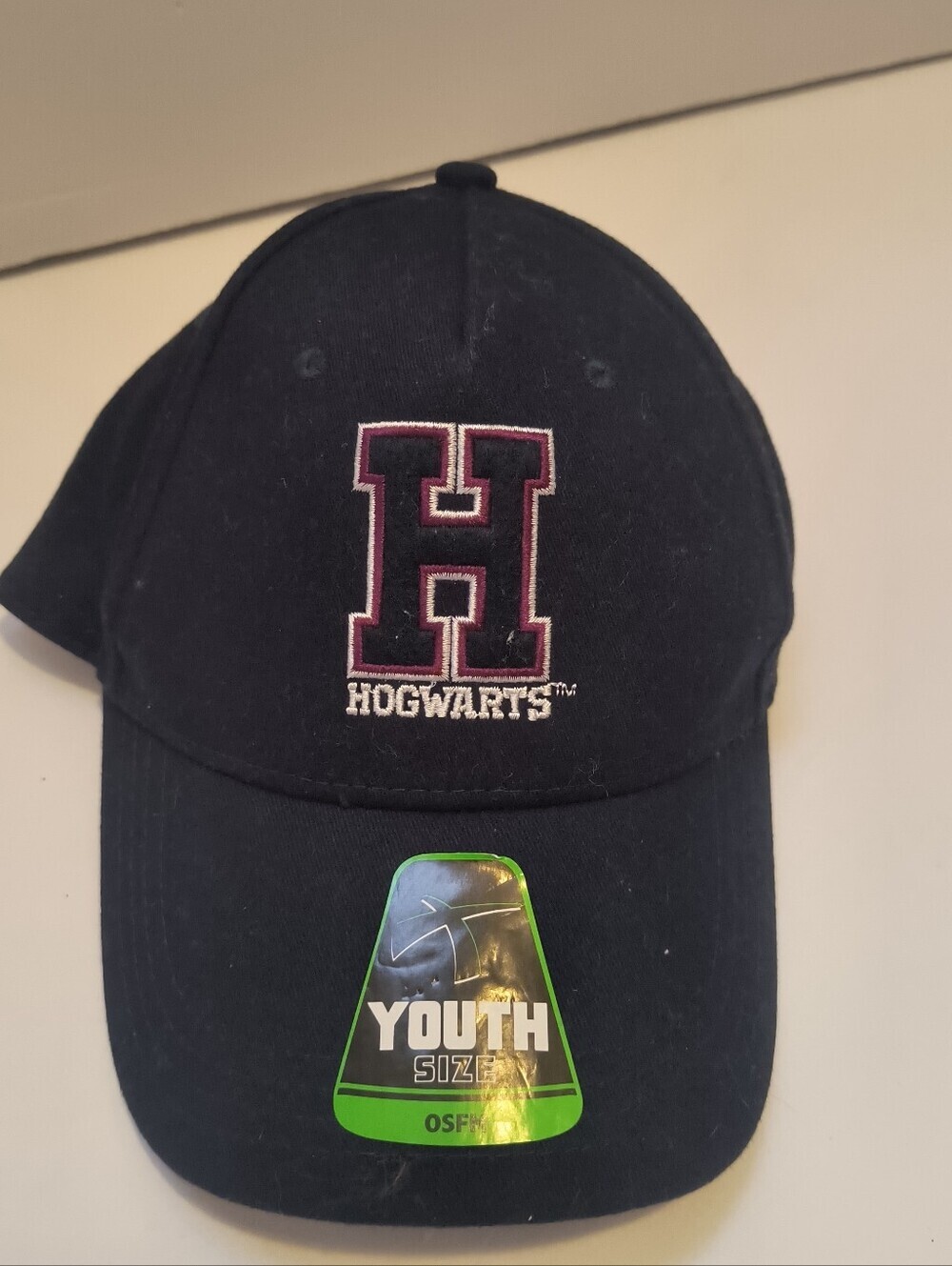 NWT Harry Potter Hogwarts Youth Embroidered Hat Cap